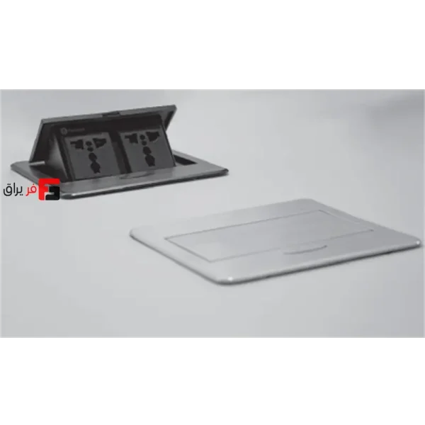 Mechanical touch button pop-up power outlet
