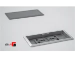 Pocket power outlet in 2 universal power sockets
