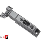 Premium titanium hinge, aluminum profile, 95 degrees
