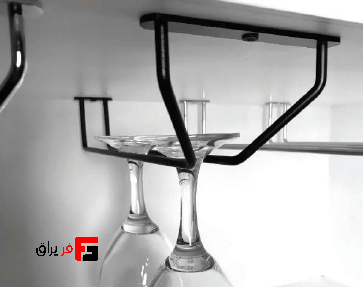 Single-rail cherry under-cabinet black color Single-rail cherry under-cabinet black color