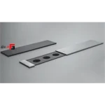 Slim model one-way sliding power outlet
