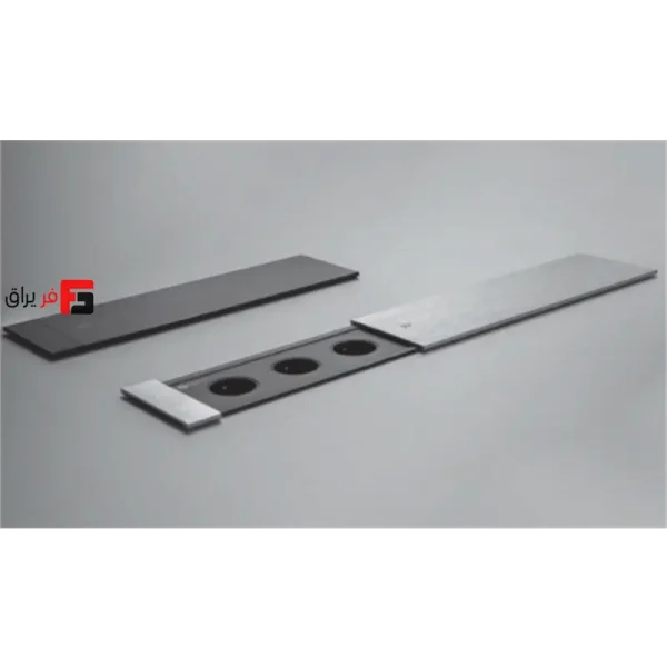 Slim model one-way sliding power outlet