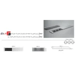 Slim model one-way sliding power outlet