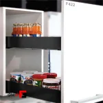 Super Ladder 106mm Under Slim Plate Double Deck with Rest and Free Width