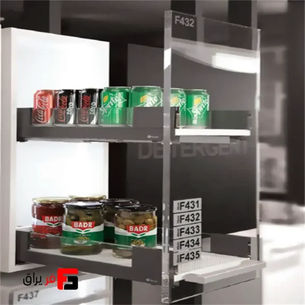 Super Lord 106mm under the slim glass plate, double-deck with braces and free width