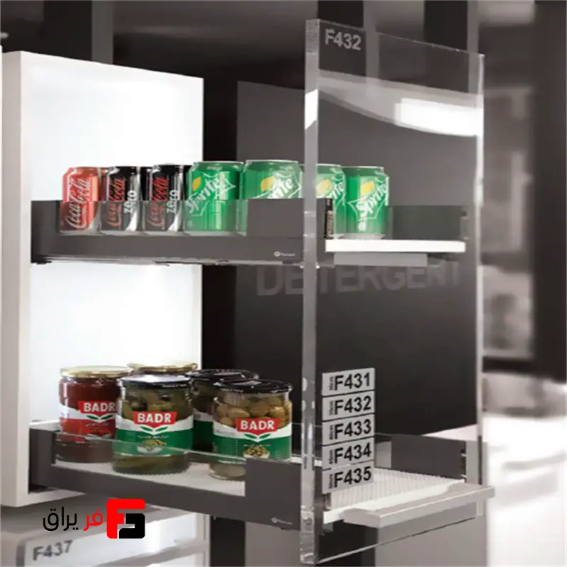 Super Lord 106mm under the slim glass plate, double-deck with braces and free width