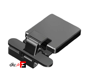 X2 concealed hinge, aluminum profile, 100 degrees, pencil tip color
