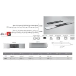 Slim Plus model double-sided sliding power outlet