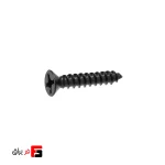 Black screw for capping profiles in French-American-Spanish-British style