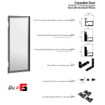 Canadian Style Wardrobe and Cabinet Door Profile
