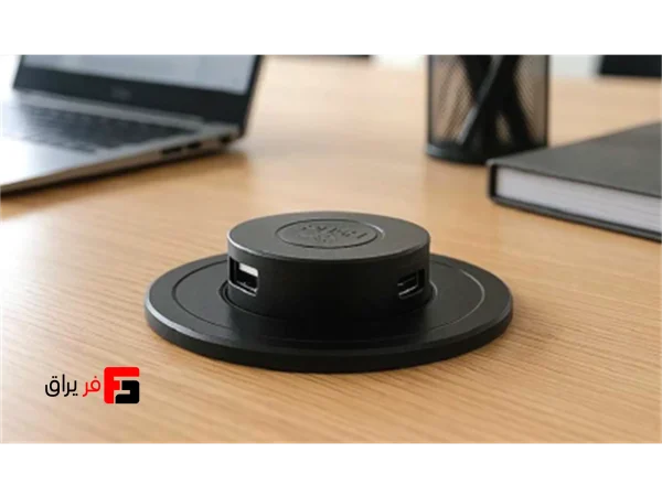 ChargeHub X3 charger hub model in black color