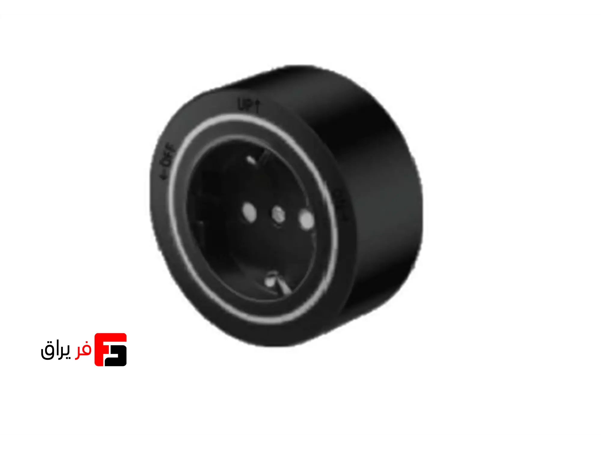 G Magnetic Power Outlet Module, Model ModPort, Matte Black
