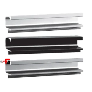 G profile handle, powder coated, length 480mm