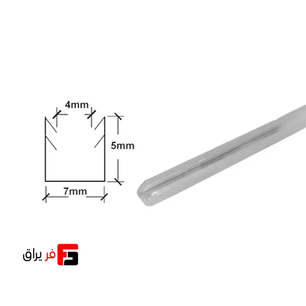 Glass retaining gasket for British style profile Glass retaining gasket for British style profile