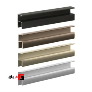 H-shaped ceramic profile handle, anti-scratch nano-ceramic, super matte anodized, length 3000mm