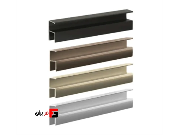 H-shaped ceramic profile handle, anti-scratch nano-ceramic, super matte anodized, length 3000mm