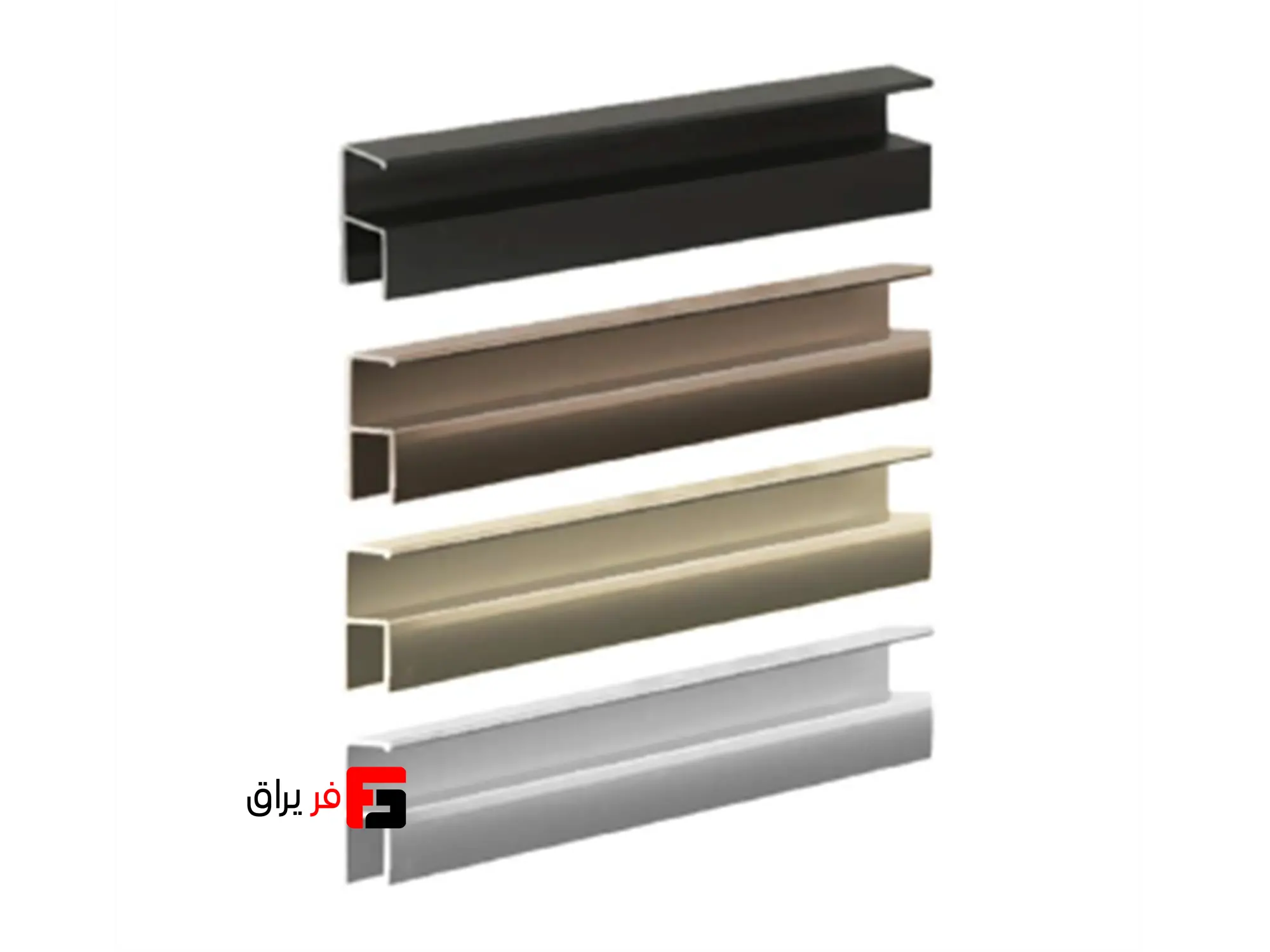 H-shaped ceramic profile handle, anti-scratch nano-ceramic, super matte anodized, length 3000mm