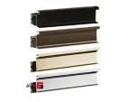 L-shaped profile handle, ceramic, nano, anti-scratch, super matte anodized, length 3000mm
