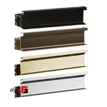 L-shaped profile handle, ceramic, nano, anti-scratch, super matte anodized, length 3000mm