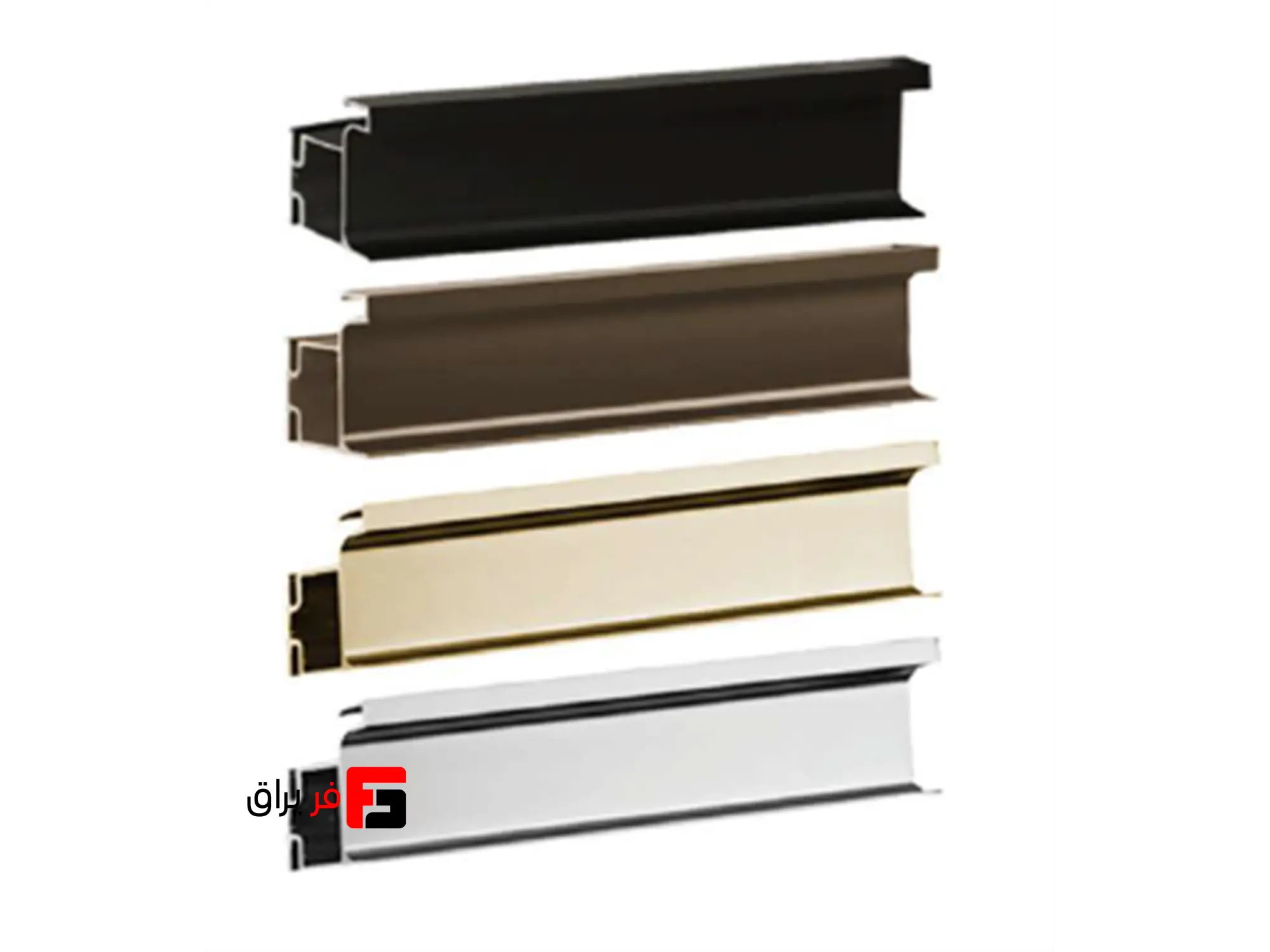 L-shaped profile handle, ceramic, nano, anti-scratch, super matte anodized, length 3000mm