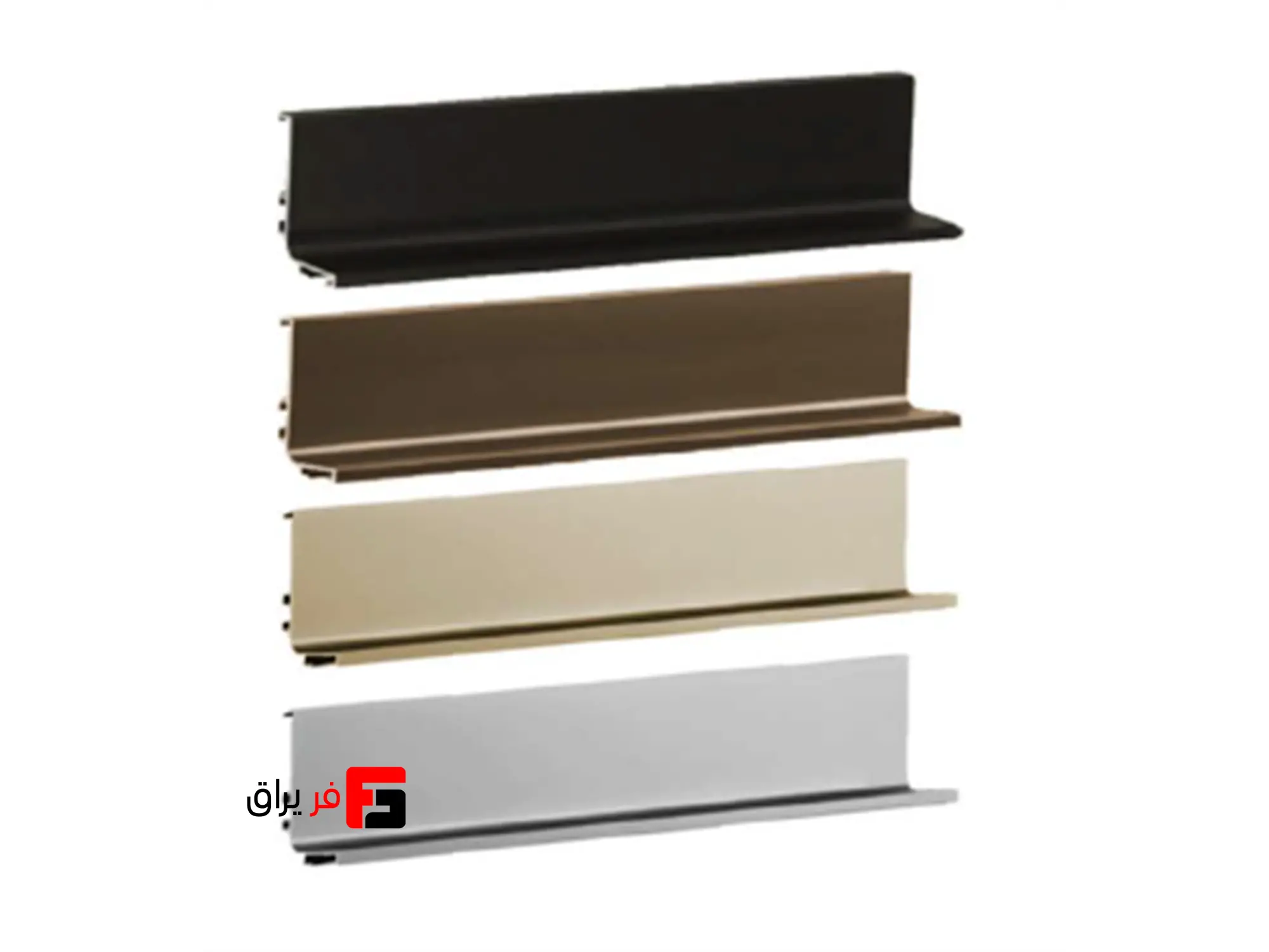 L-shaped profile handle, nano ceramic, anti-scratch, super matte anodized, length 3000mm