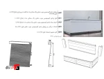 Linear diagonal aluminum footrest