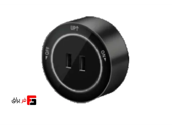 Magnetic USB3 module, FlexiConnect model, matte black color
