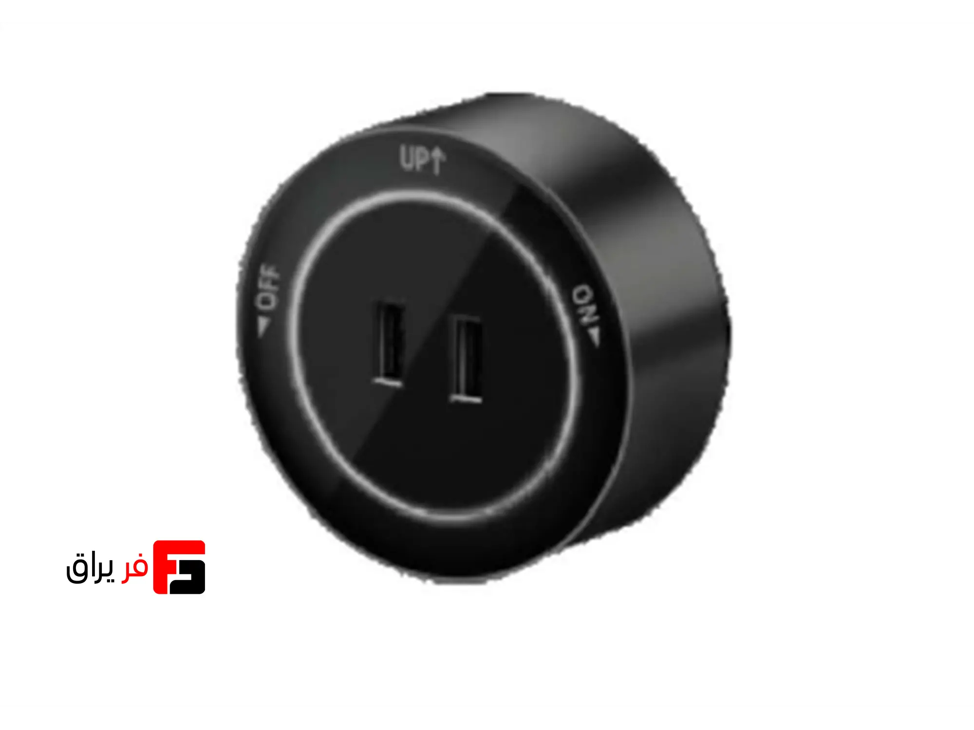 Magnetic USB3 module, FlexiConnect model, matte black color