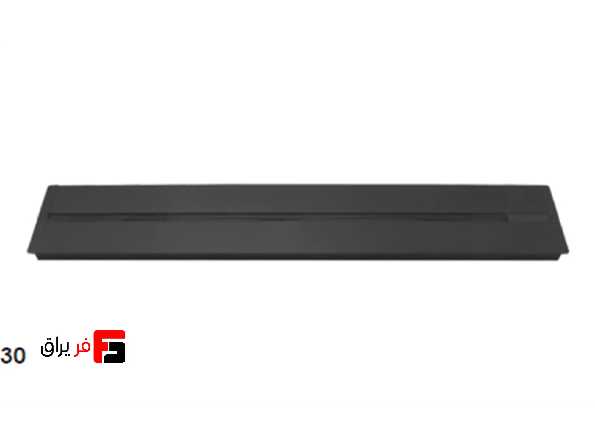 Magnetic rack in use with cut-to-size capability, ModuRack model, black color