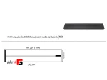 Magnetic rack in use with cut-to-size capability, ModuRack model, black color