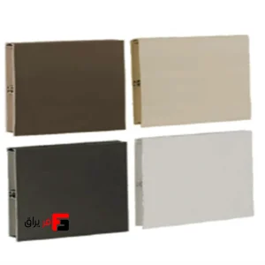 Nano ceramic aluminum anti-scratch super matte anodized footrest, height 100mm, length 3000mm