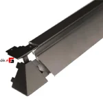 Profile under the cabinet top