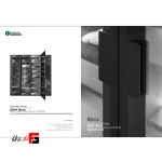 Spanish model wardrobe and cabinet door profile