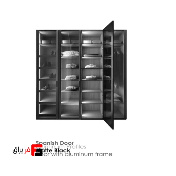 Spanish model wardrobe and cabinet door profile