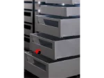 Super Lord Slim Hinge with Aluminum Front, Free Width with Rest