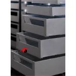 Super Lord Slim Hinge with Aluminum Front, Free Width with Rest