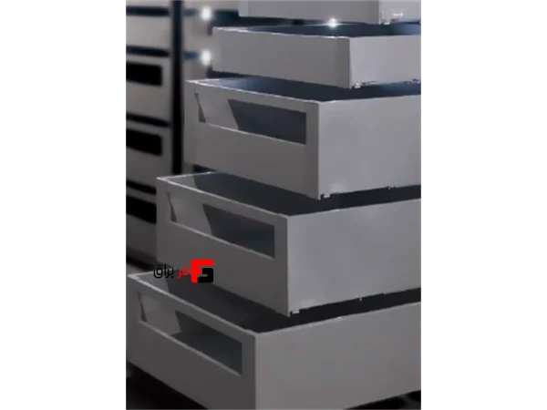 Super Lord Slim Hinge with Aluminum Front, Free Width with Rest