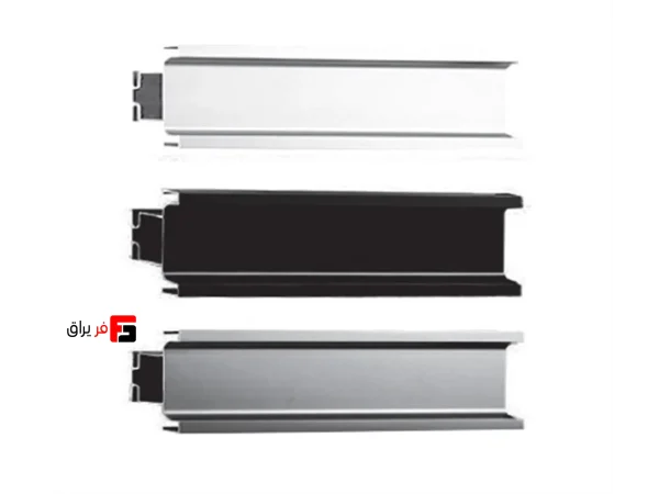 U-shaped powder-coated profile handle, length 2400mm U-shaped powder-coated profile handle, length 2400mm
