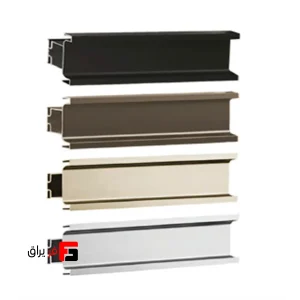 U-shaped profile handle, ceramic, nano, anti-scratch, super matte anodized, length 3000mm
