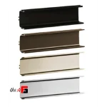 U-shaped profile handle, ceramic, nano-scratch resistant, super matte anodized, length 3000mm