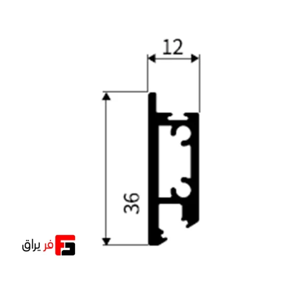 fantoni aluminum glass front 3000mm fantoni aluminum glass front 3000mm