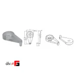 بست پشت شیشه ویترین مدل S1 برند فانتونی – کد M350