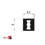 محافظ آلومینیومی شلف ترکیبی مدل 4416