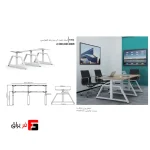 استند لیفت آپ سه پایه کنفرانسی فانتونی مدل T302 با تحمل وزن 100 کیلوگرم