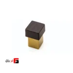 دستگیره کابینت تک پیچ ملونی مدل M210 رنگ کروم و طلایی