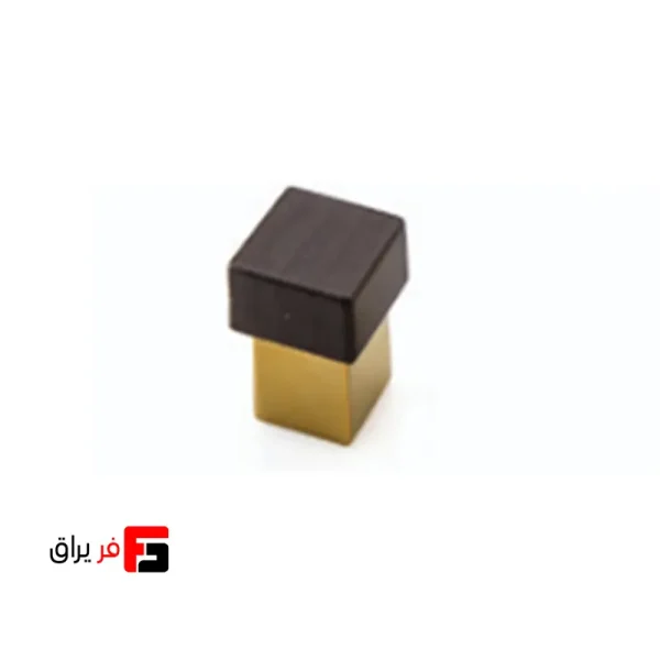 دستگیره کابینت تک پیچ ملونی مدل M210 رنگ کروم و طلایی