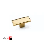 دستگیره کابینت تک پیچ ملونی مدل M212 رنگ کروم، نقره‌ای مات، مشکی مات و طلایی