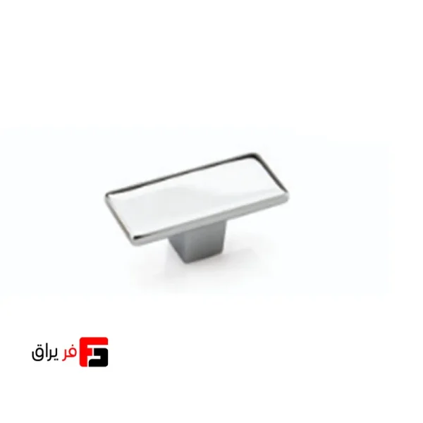 دستگیره کابینت تک پیچ ملونی مدل M212 رنگ کروم، نقره‌ای مات، مشکی مات و طلایی