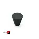 دستگیره کابینت تک پیچ ملونی مدل M224 رنگ کروم، نقره‌ای مات، مشکی مات و طلایی