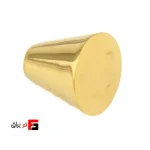 دستگیره کابینت تک پیچ ملونی مدل M224 رنگ کروم، نقره‌ای مات، مشکی مات و طلایی